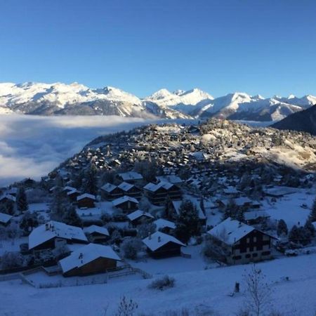 Modernes Chalet - Blue Merle Villa Vercorin Exterior photo